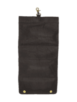 Trousse toilette homme vintage cuir pliable vue arrière